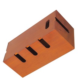 TEHAUX Cable Management Box Wooden Power Cord Organizer for Home Office Stylish Storage to Hide Wires Versatile Design for Cables Items Heat Dissipation