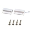 10 Pack White Door Window Security Alarm Contact Surface Reed