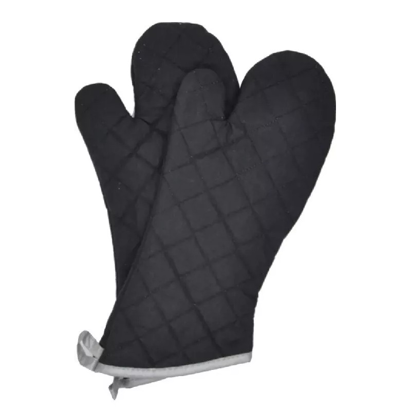 Nouvelle Legende Flame Retardant Quilted Oven Mitts Commercial Grade (2-Pack)