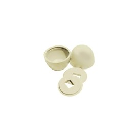 Master Plumber 573405 MP Toilet Bolt Cap, Almond