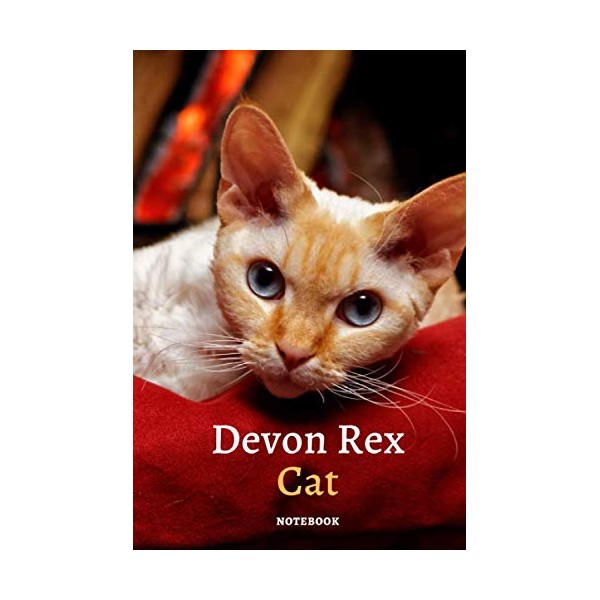 Devon Rex cat Notebook: Devon Rex cats Journal / Notebook
