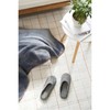 JAJU [JAJU] Quilted Simple Line Washable Living Room Slippers (Men's)