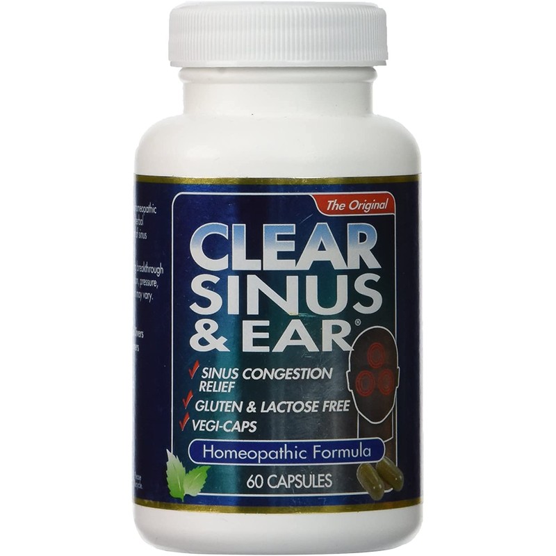 2Pack of Clear Products Clear Sinus and Ear - Homeopathic