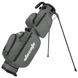 Golf Stand Bag for Men Women 3-Way Dividers Lightweight Par 3 Driving Range Executive Courses Portable and Durable with Adjustable and Detachable Dual - Shoulder Straps Rain Cover