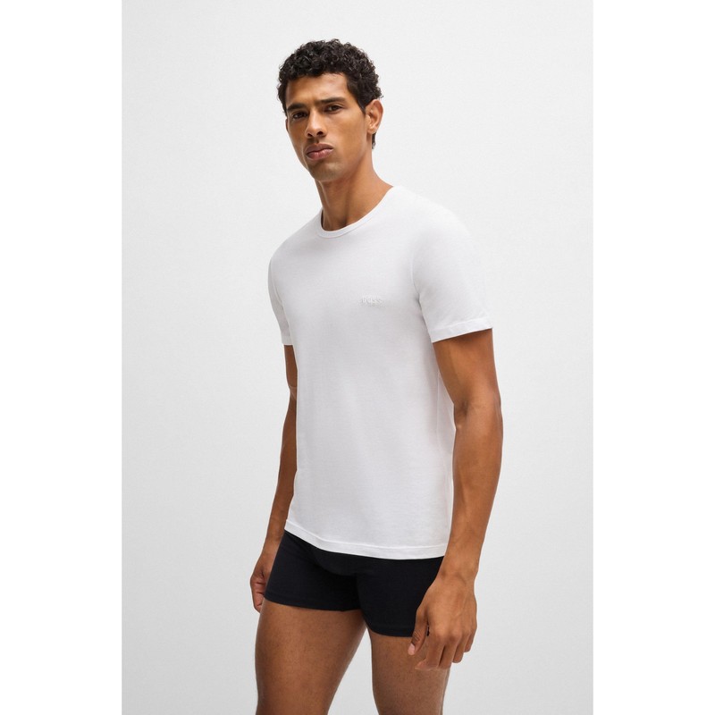 BOSS BOSS Men Pack Classic T-Shirt Black/White/Navy984 Large