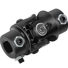 cciyu Black Steering joints 3/4" DD x 13/16"-36 Spline U-Joint Shaft