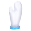 Blue PP ring adult bath arm with ring bathing sleeve