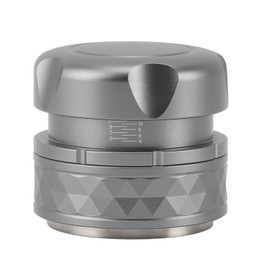 Coffee Tamper Stainless Steel Professional Portable Coffee Distributor Powder Press Leveler Tool 58mm: 2.28in Gray Flat Bottom