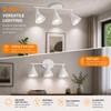 vivihobb 3 Light Plug in Track Lighting Kit,Modern Plug in