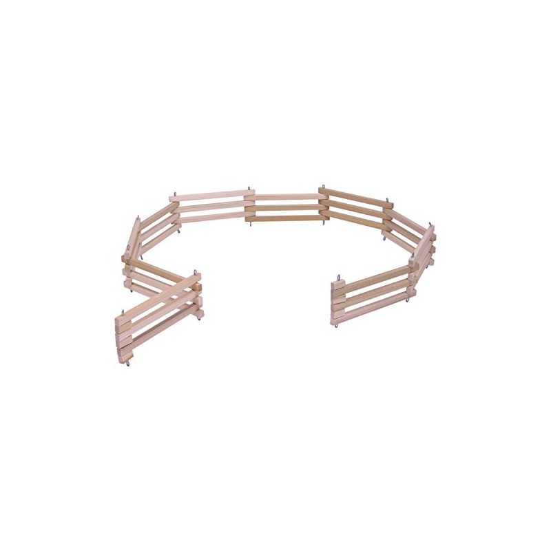 AmishToyBox Wooden Folding Corral Fence Toy, Amish-Made