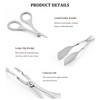 Serving Tongs With Scissors Shape for Food, Buffet, Kitchen -