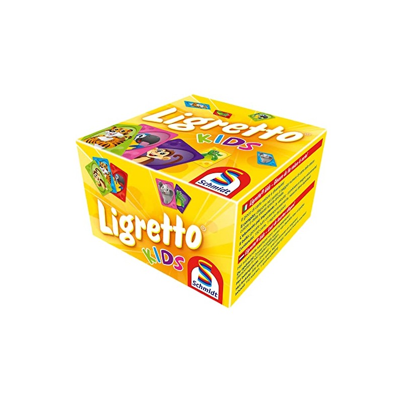 Schmidt Spiele 01403 - Ligretto Kids, Card Game