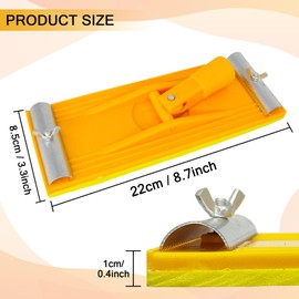 Pole Sander Replacement Head, Drywall Pole Sander with No-Flip Design, for Wall Cleaning and Polishing, Paint Prep Wall Sander