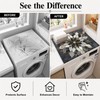 AOHMPT Washer Dryer Dust Cover Mat for Top：Non-slip Dryer Top