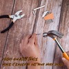 CARTMAN 39-Piece Household Tool Set, Orange Hand Kit With Storage