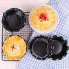 webake Individual Pie Dishes with Ruffled Edge Round Mini Tart