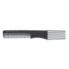 Sibel Carbon Line Teasing Comb 1PC Antistatic Backcomb