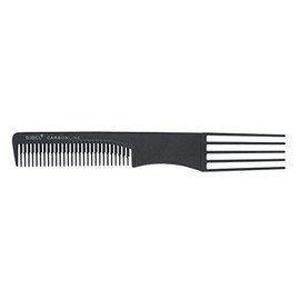 Sibel Carbon Line Teasing Comb 1PC Antistatic Backcomb