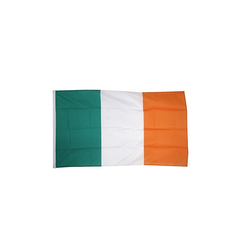 Flaggenfritze® Irish Flag Ready to Hoist with Eyelets + Free