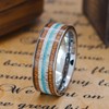 Men's Silver Tungsten Carbide Wedding Band - Premium Tungsten Ring