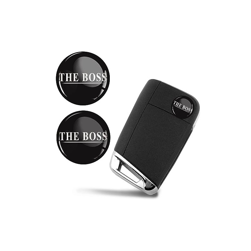 SkinoEu 2 x Diameter 14 mm Sticker The Boss Key