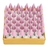 DAWH Rotary Tool Kit, 50pcs Chrome Corundum Grinding Bits for