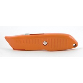 Lutz 30182#82 Safety Nose Retractable Blade Utility Knife - Orange (82-OR)