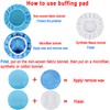SIQUK 17 Pieces 3 Inch Buffing Pads Foam Polishing Pad