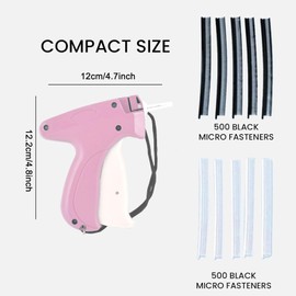 MUNSKT Stitchy Quick Clothing Fixer,Quick Clothing Fixer,Consulbe for Sewing Machine,Micro Stitch Gun for Clothes,Micro Tagging Stitch Tool for Clothing