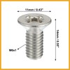 Partuto 24pcs Brake Disc Rotor Screws Bolts Kit 93600-06014-0H for