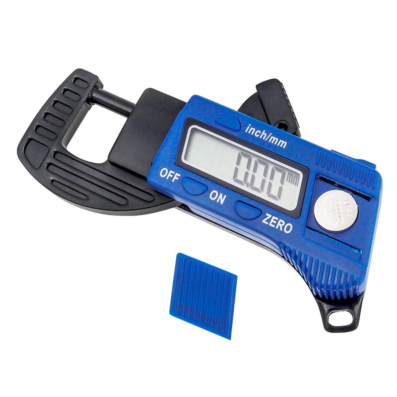 Gasea 0-12mm Digital Thickness Gauge Meter Tester Micrometer Range Caliper