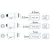 Bosvision Desktop/Laptop Security Cable Lock, for 3 Security Slots (K