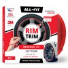 All-Fit Rim Trim Wheel Protection Strips for Curb Rash Prevention