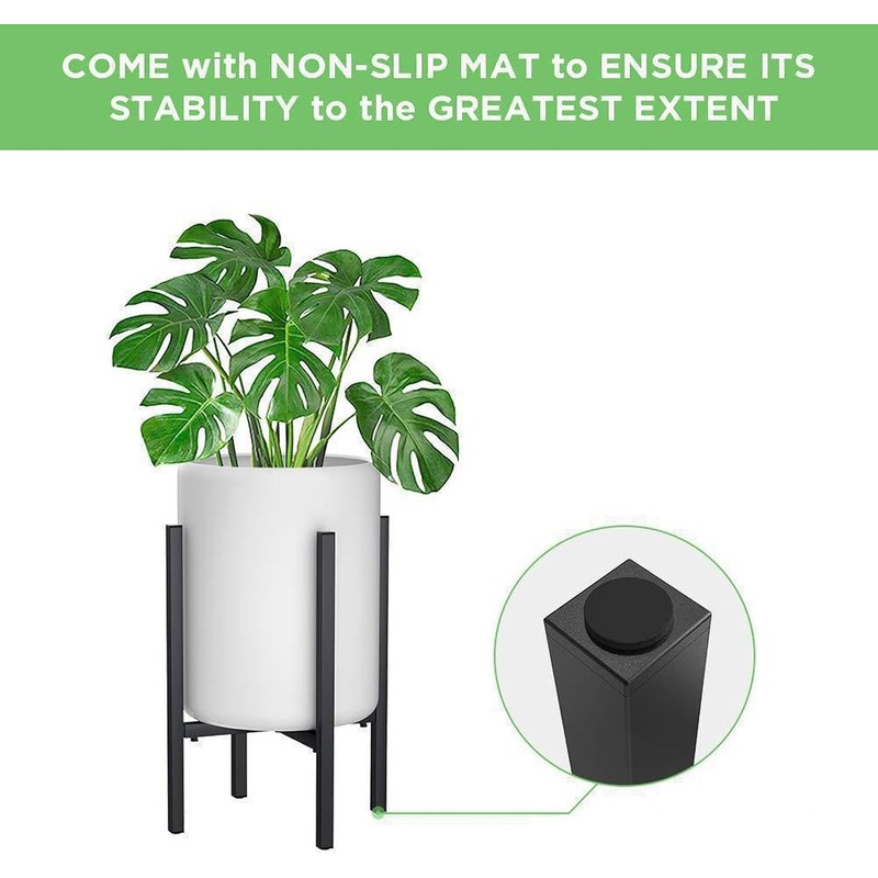 Soporte para macetas de flores, soporte ajustable para plantas, soporte