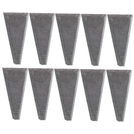 Mipcase 10Pcs Carbon Steel Axe Wedge Sturdy Fixing Tool for Hammer Installation Compact for Essential Accessory for DIY Projects and Outdoor Use