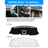Autorder Dashboard Cover Mat for 2018-2021 Ford Expedition Accessories Dash