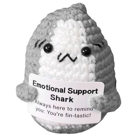 Biluer Positive Grey Shark, Grey Shark Gifts Emotional Support Grey Shark Cute Grey Shark Positive Grey Shark Funny Christmas Giftsemotional Support Plushies