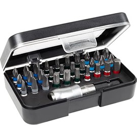 Wiha WIH-41131 41131 Juego de 31 Puntas 79791-08 Bitbox Set 8 (71131) Ref 797910801, Black, 0