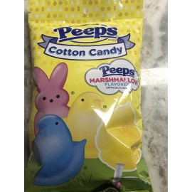 Peeps Marshmallow Flavored Cotton Candy:20Z/56gm
