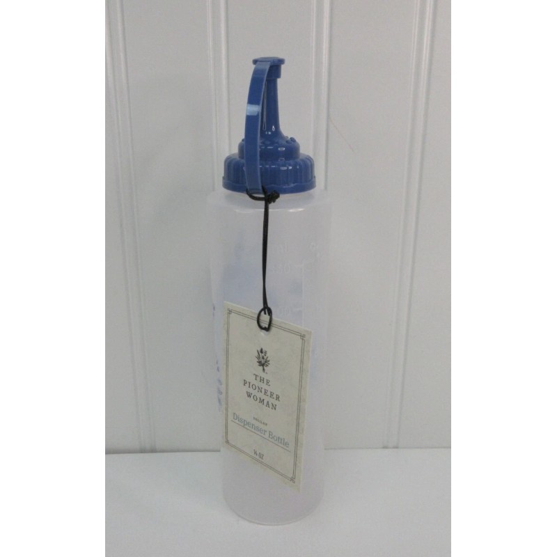 Pioneer Woman Delilah Oil & Vinegar Plastic Dispensing Squeeze Bottle
