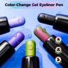 Greyghost Retractable Eyeliner Multichrome Eyeliner Pencil, Eye Liner Waterproof Smudge