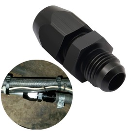 SecosAutoparts 4 Pcs 6AN Male to 3/8" Tube Hardline Fuel Line Fitting Adapter Tubing Compression