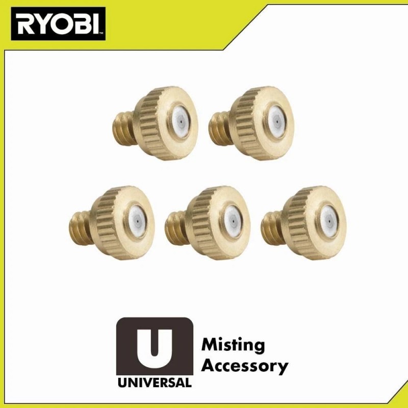Ryobi Universal Ryobi Brass Misting Nozzles PMC080 1005-092-657 10-20 Thread