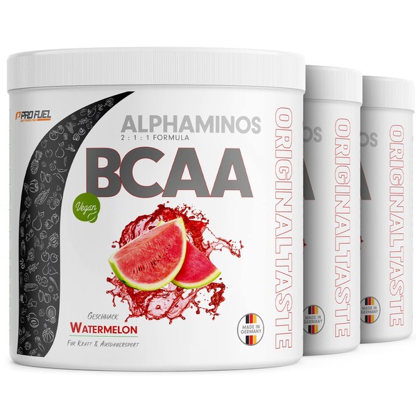 BCAA Powder 3 x 300 g Watermelon - Test Winner