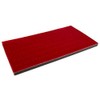 Novel Box Red Ring Display 72-Slots Foam 14.25x7.62x0.62 Inches -