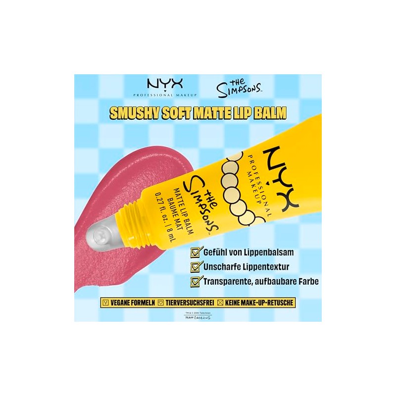 NYX Professional Makeup Simpsons Smushy Smarty Pink