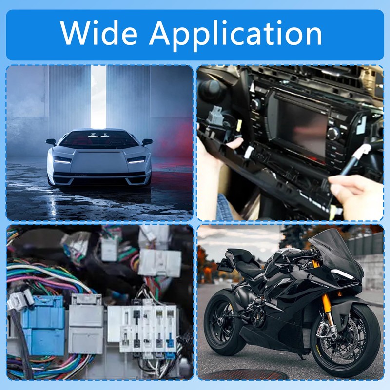 36Pcs Terminal Removal Tool Kit, Pin Extractor Tool with Protective