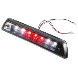 X AUTOHAUX Tail High Mount Brake Stop Light AL3Z-13A613-E Rear Cab Center Third Brake Light Rear Brake Cargo Lamp for Ford F-150 2009-2014 ABS Black