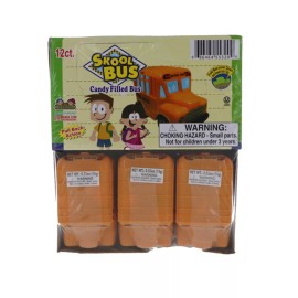 Kidsmania Skool Bus Candy - 12 Count