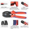 TCEUMIK 123PCS Solar Crimper Tool Kit - 30 Pairs Solar